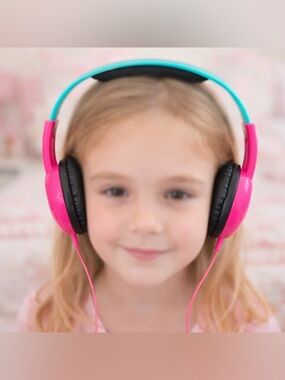 MGA Entertainment L.O.L. Surprise Style Kids Pink & Teal Wired Headphones
